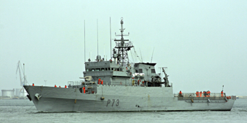 El patrullero de la Armada Española ‘Vigía’, desplegado en el Golfo de Guinea, hace escala en Angola