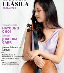 Concierto de la coreana Hayoung Choi en la Academia de San Fernando