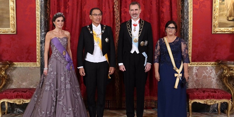El Rey asegura a Vizcarra que Perú contará “siempre con el apoyo decidido de España”