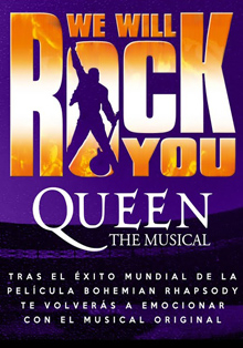 La inolvidable música de Queen vuelve con el espectáculo ‘We will rock you’
