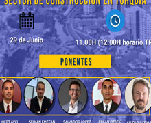 Importante webinario sobre el sector de la construcción en Turquía