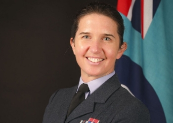 La nueva jefa de la RAF en Gibraltar se graduó en junio en un curso del CESEDEN