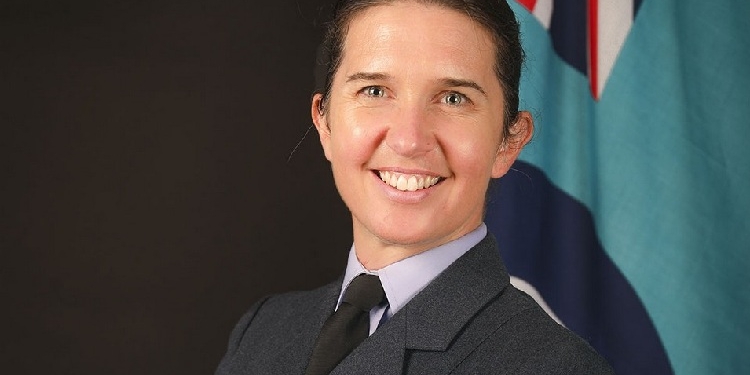 La nueva jefa de la RAF en Gibraltar se graduó en junio en un curso del CESEDEN