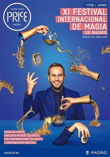 Vuelve al Teatro Circo Price el Festival Internacional de Magia de Madrid