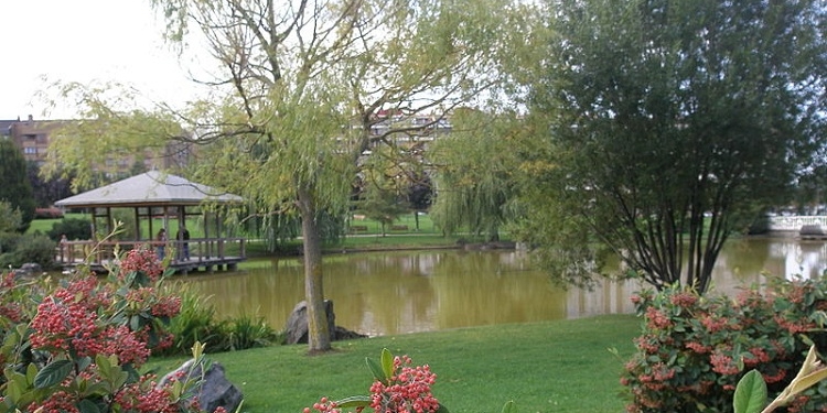 La Embajada nipona busca paisajes floridos de Navarra que recuerden a los de Japón