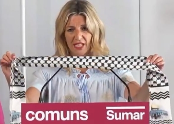 Yolanda Díaz pide a Sánchez que el Gobierno reconozca este martes al Estado palestino