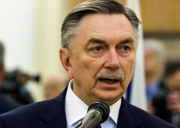 El embajador ruso, Yuri Korchagin./ Foto: ARR/La Razón