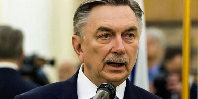 El embajador ruso, Yuri Korchagin./ Foto: ARR/La Razón