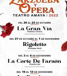 Comienza el I Festival de Zarzuela y Ópera en el Teatro Amaya