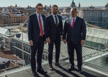 Abascal, Orbán, Le Pen, Morawiecki y sus socios denuncian la “amenaza” militar de Rusia