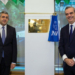 Zurab Pololikashvili y Luis Abinader, en la sede de la Organización Mundial del Turismo./ Fotos: OMT