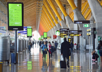 Aeropuerto Adolfo Suárez de Madrid.