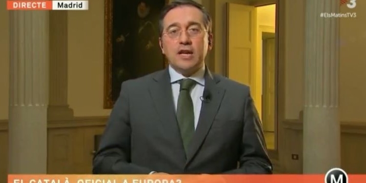 Albares admite que no habrá un acuerdo en la UE sobre las lenguas antes de la investidura