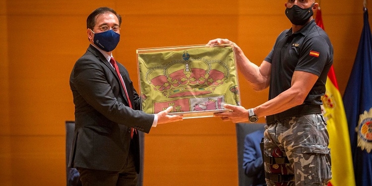 Albares y Marlaska homenajean a los policías que participaron en la evacuación de Kabul