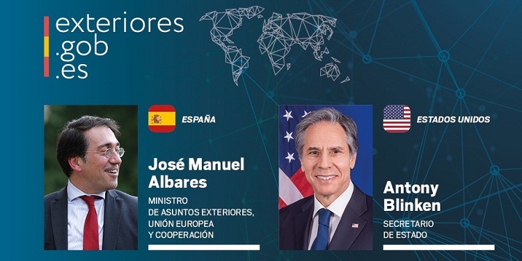 Albares y Blinken acuerdan una visita del ministro a Washington “lo antes posible”