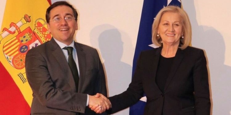 Bosnia y España destacan la importancia de la Presidencia española para ampliar la UE