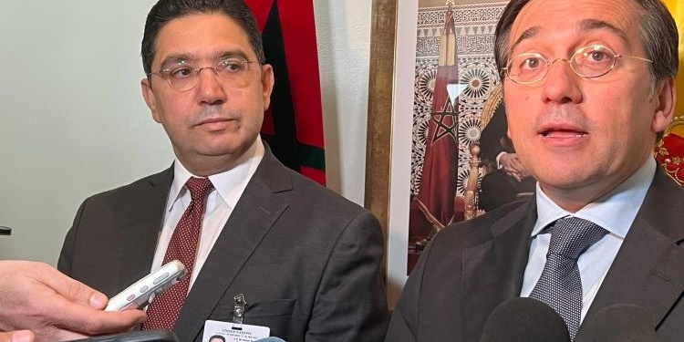 Albares y Bourita acuerdan organizar la RAN en noviembre y abrir las aduanas en enero