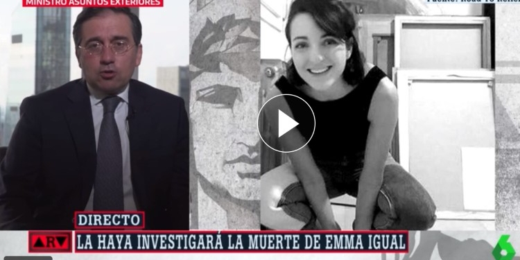 El fiscal de la CPI confirma a Albares que investigará “personalmente” la muerte de Emma Igual