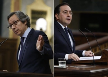 Floriano (PP) pregunta a Albares por qué defiende “a los palestinos, pero no a los saharauis”