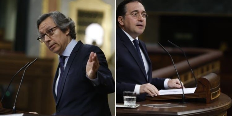 Floriano (PP) pregunta a Albares por qué defiende “a los palestinos, pero no a los saharauis”