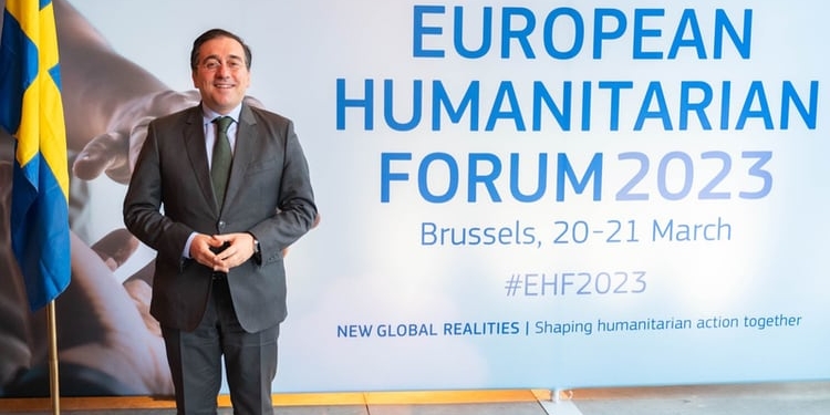 Albares anuncia que España aportará 150 millones de ayuda humanitaria internacional en 2023