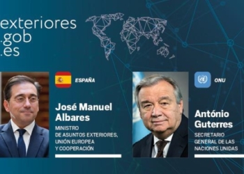 Albares traslada a Guterres el apoyo de España a “sus esfuerzos por la paz en Ucrania”