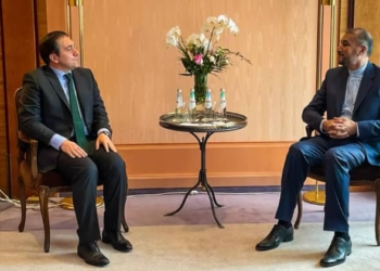 Los ministros de Exteriores de España e Irán.