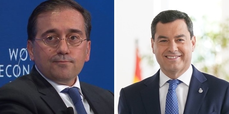 Albares pide a Moreno el apoyo de la Junta de Andalucía al acuerdo sobre Gibraltar