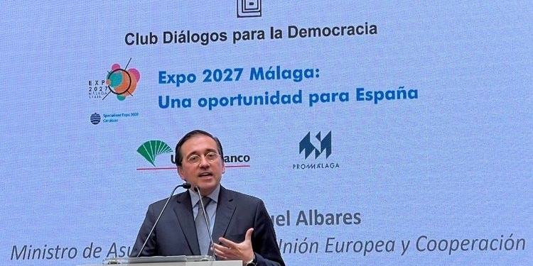Albares: “Málaga, ciudad natal de Picasso y capital de la Costa del Sol, merece la Expo 2027”