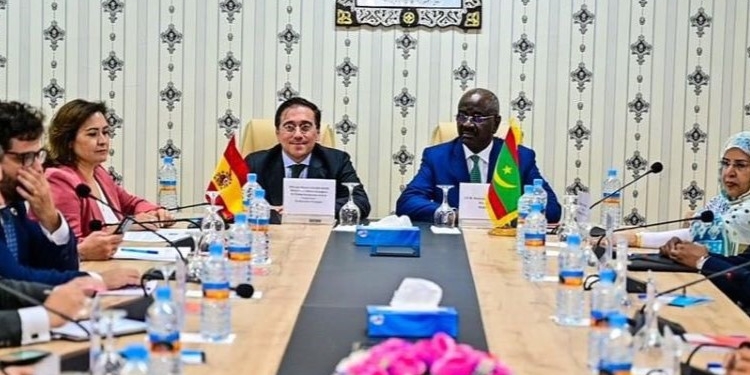 Albares aborda el Sahel y la seguridad alimentaria con el Gobierno de Mauritania