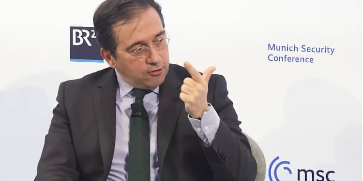 José Manuel Albares, en Munich.