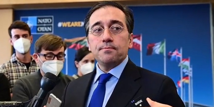 Albares destaca la “unidad” de OTAN y UE para “poner fin a la guerra de Putin”