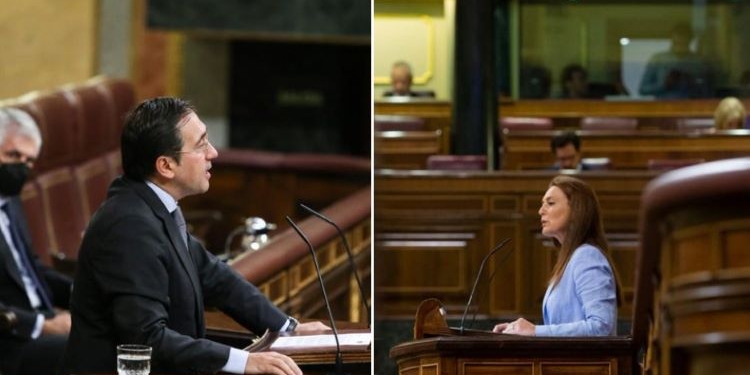 Albares elude la petición del PP en el Congreso para que apoye la candidatura de Ucrania a la UE