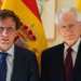 El alcalde de Madrid y el embajador de Ecuador, en el Ayuntamiento de la capital./ Foto: Embajada de Ecuador
