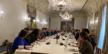 González Laya defiende el diálogo social, la democracia y los DDHH en Iberoamérica