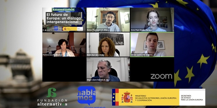 Siete de cada diez jóvenes españoles se sienten europeístas tras la gestión del COVID