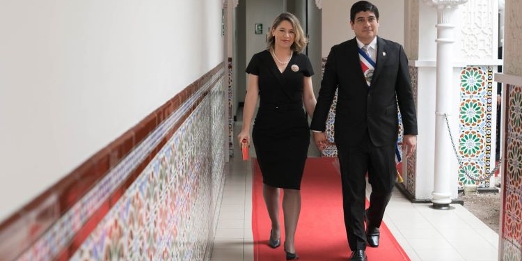 El presidente de Costa Rica visita España en plena recta final de su mandato