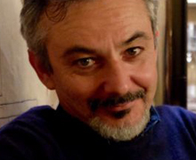 Angelo Ferracuti y Alberto Rollo en el Instituto Italiano de Cultura
