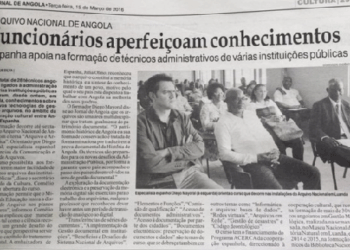 La Cooperación Española forma a técnicos angoleños en la gestión de archivos