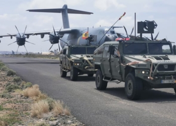 Un avión español evacúa a un centenar de personas de Sudán
