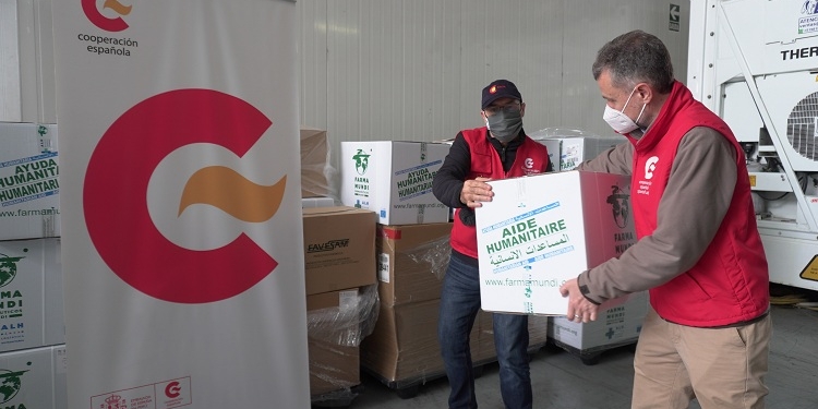 La AECID envía material médico y sanitario a Perú para combatir el COVID-19