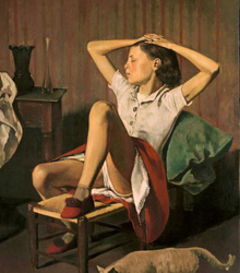 Retrospectiva en el Museo Thyssen-Bornemisza del pintor Balthus