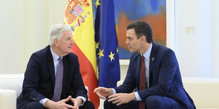 Sánchez recuerda a Barnier que toda relación de Gibraltar con la UE “pasará por España”