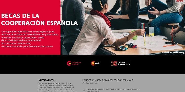 AECID y Fundación Carolina reúnen sus programas de becas en una web conjunta