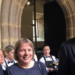 Biever (izqda), junto a Felipe VI