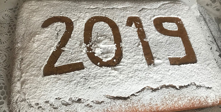 La embajadora de Chipre da la bienvenida a 2019 con el bizcocho de vasilópita