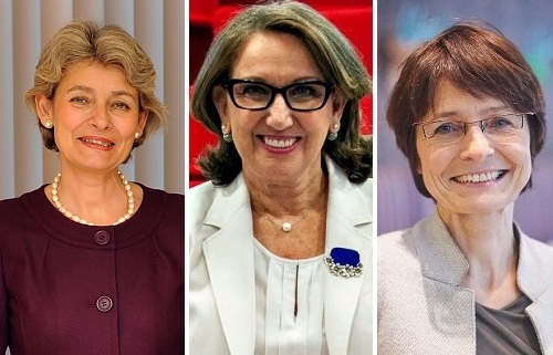 Bokova, Grynspan y la comisaria Thyssen reciben la Cruz de Alfonso X el Sabio