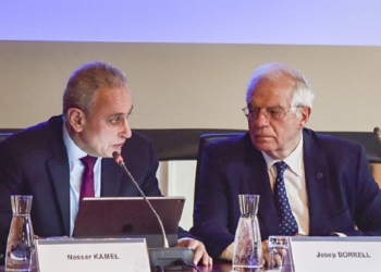 Borrell debate sobre seguridad, migraciones y cooperación en la sede de la UpM