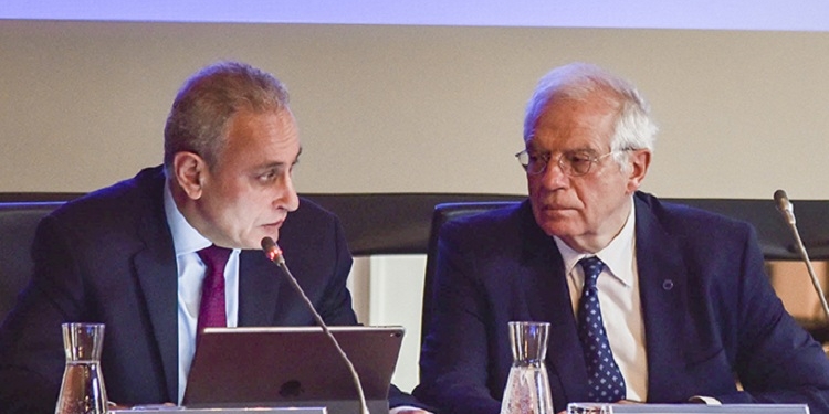 Borrell debate sobre seguridad, migraciones y cooperación en la sede de la UpM