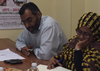 Jira Bulahi, primera mujer nombrada delegada en España del Frente Polisario